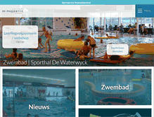 Tablet Screenshot of dewaterwyck.nl